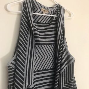 NWOT One World Cascade Front Sweater Vest